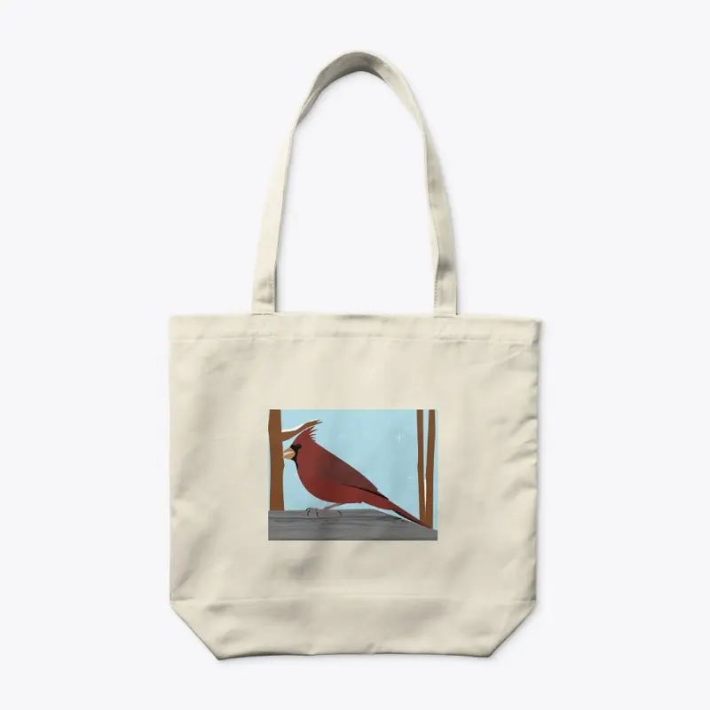 Northern Cardinal Tote Bag