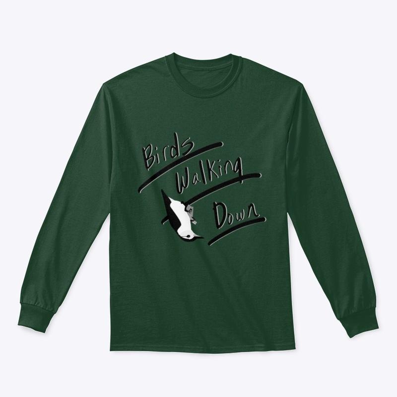 Birds Walking Down Long Sleeve Tee