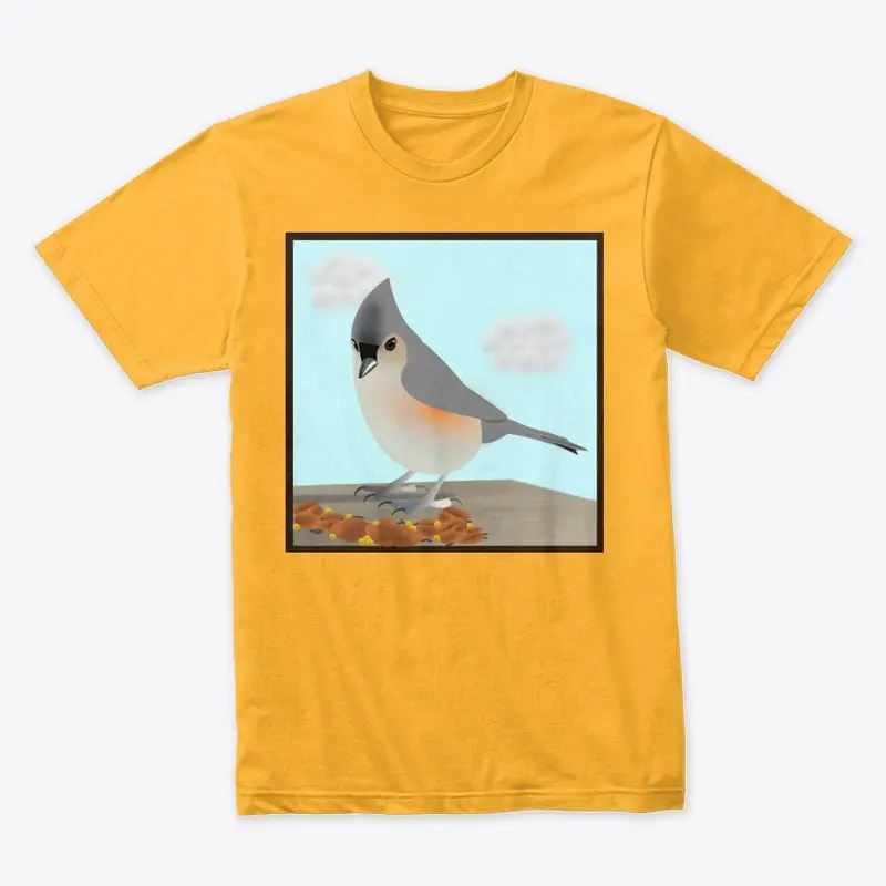 Tufted Titmouse Short Sleeve Tee