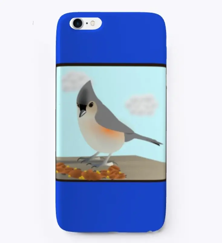 Tufted Titmouse iPhone Case