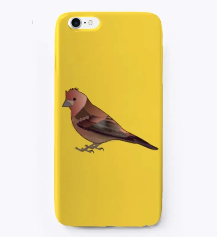 Purple Finch iPhone Case